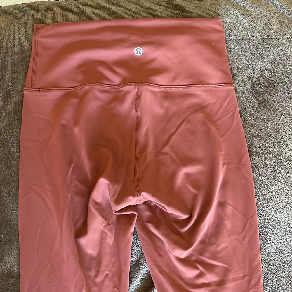 Lulu leggings - Rust/ Burnt Orange